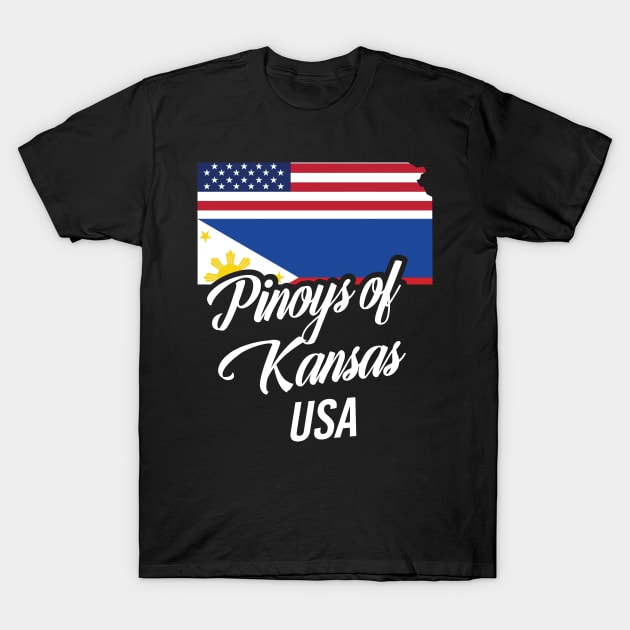 Filipinos of Kansas Design for Proud Fil-Ams T-Shirt by c1337s